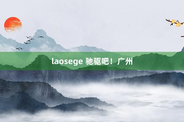 laosege 驰驱吧！广州