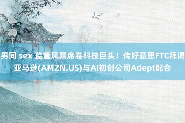 男同 sex 监管风暴席卷科技巨头！传好意思FTC拜谒亚马逊(AMZN.US)与AI初创公司Adept配合